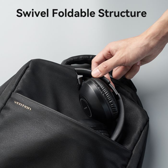 Навушники Vention S11 SoundMate Wireless Black (NBBB0) зображення 9