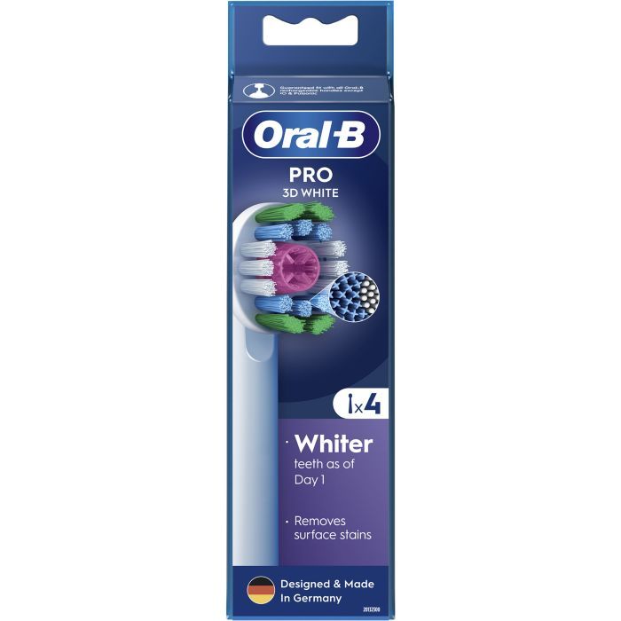Насадка для зубной щетки Oral-B 3D White EB18pRX 4 шт (8006540847213) изображение 9
