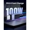 Дата кабель USB-C to USB-C 3.0m 100W L512 gray Ugreen (45065) изображение 2
