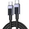 Дата кабель USB-C to USB-C 3.0m 100W L512 gray Ugreen (45065)