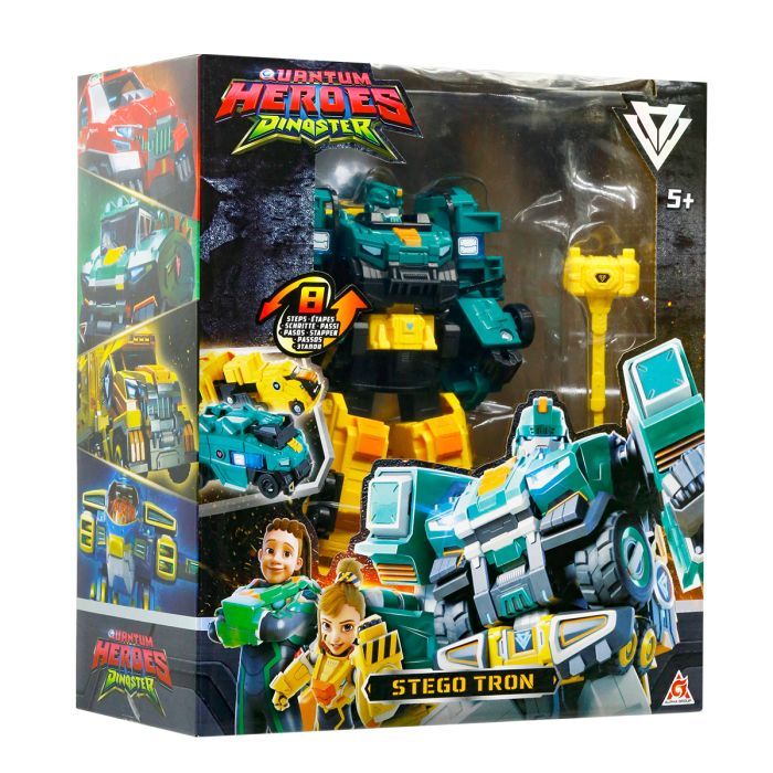 Трансформер Dinoster Стего Трон (2 машины) (EU580814) изображение 3