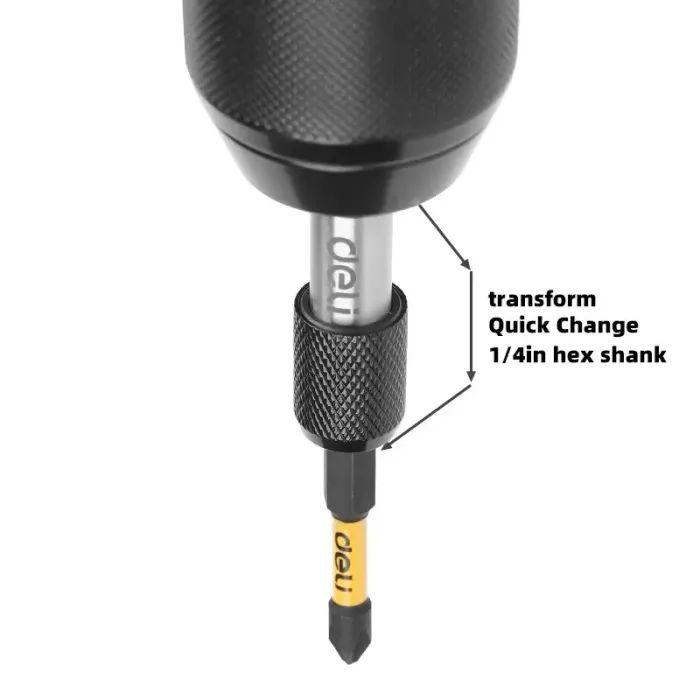 Держатель для бит Deli быстросъемный для отвертки, 60 мм (EDL107401) изображение 6