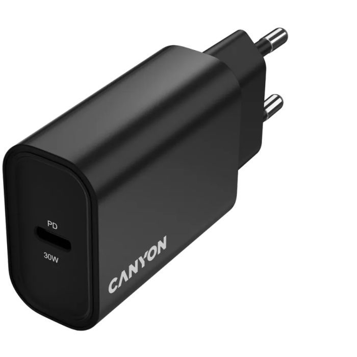 Зарядное устройство Canyon USB-C PD30W OnCharge Black (CNE-CHA30CLB) изображение 4