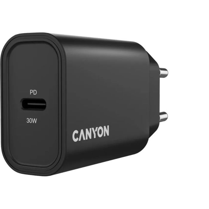 Зарядное устройство Canyon USB-C PD30W OnCharge Black (CNE-CHA30CLB) изображение 5