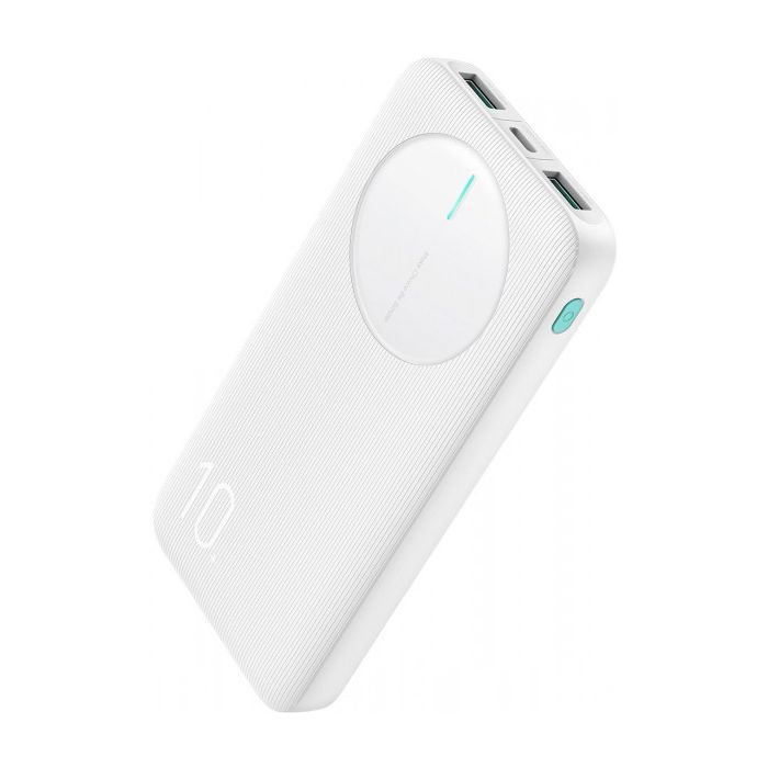 Батарея универсальная JOYROOM 10000mAh 12W QC, 2xUSB-A, USB-C In/Out White (JR-PBF12) изображение 5