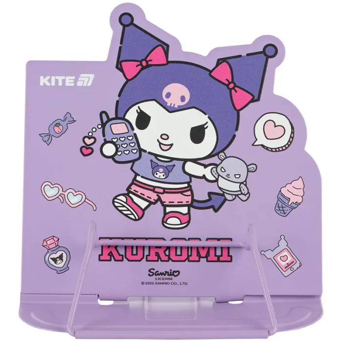 Підставка для книг Kite Kuromi, металева (HK25-392-2) зображення 2