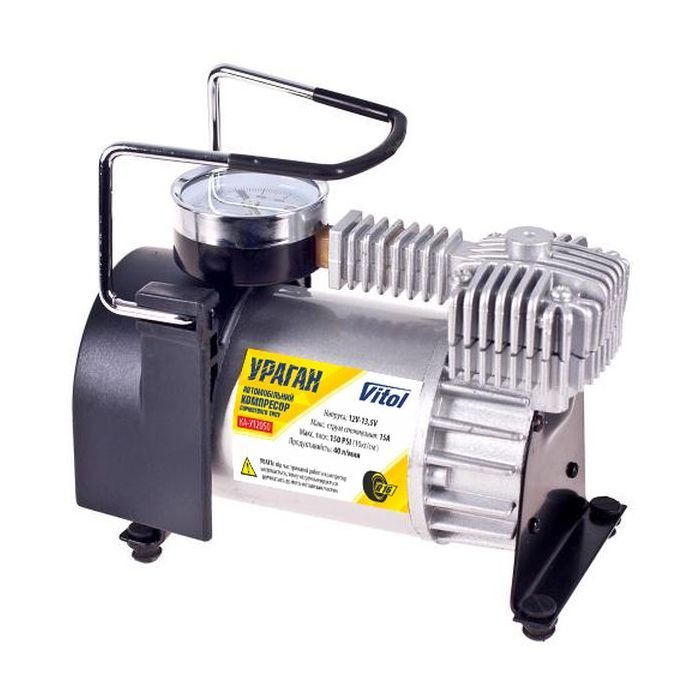 Автомобільний компресор VITOL "Ураган" KA-У12050 150psi/15Amp/40л (KA-12050)