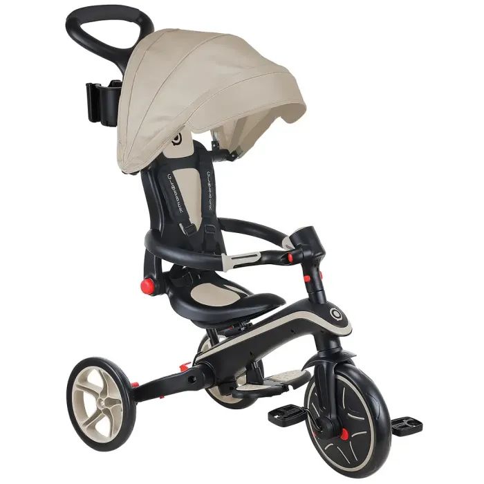 Дитячий велосипед Globber Explorer trike Foldable 4 в 1, рожевий (732-210-2)