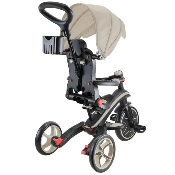 Дитячий велосипед Globber Explorer trike Foldable 4 в 1, пісочний (732-466-2) зображення 3