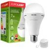 Лампочка Eurolamp A60 7W 4000K 1200mAh (LED-A60-07274(EM)AV)
