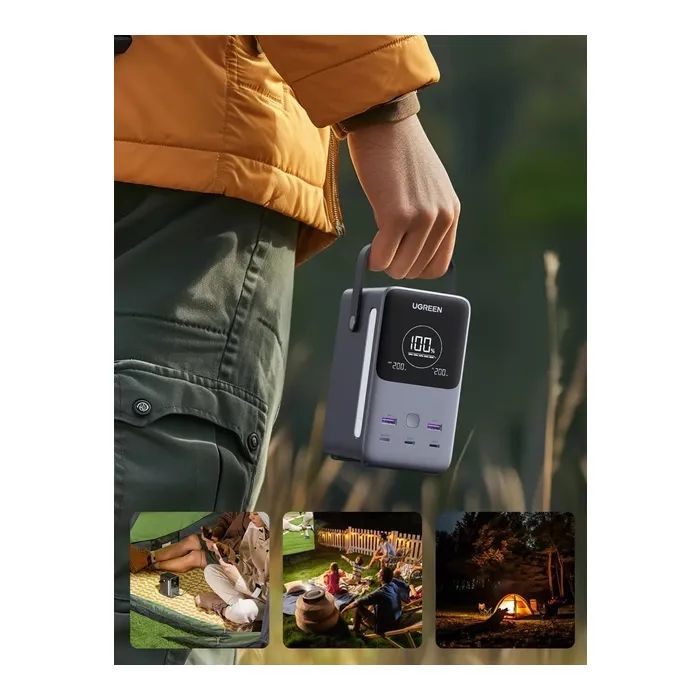Батарея универсальная Ugreen 48000mAh 300W with Smart Digital Display (PB770 25286) изображение 5