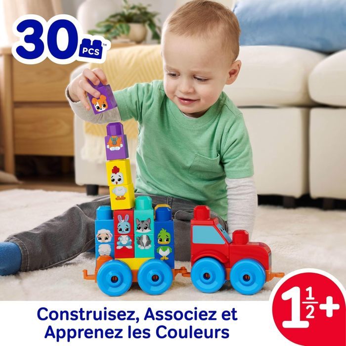 Конструктор Mega Bloks Трактор с животными (JKG33) изображение 3