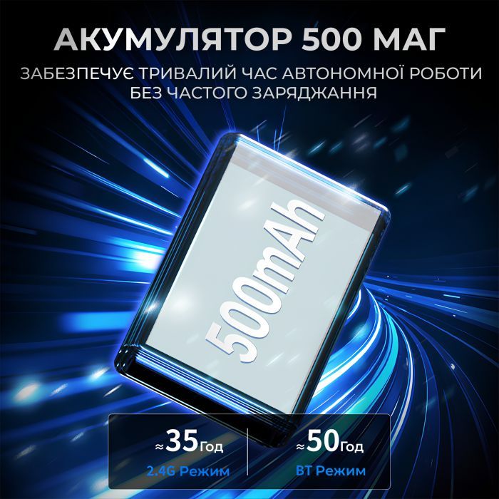 Мышка Ajazz AJ199 Carbon fiber Wireless/Bluetooth/USB White (AJ199-W) изображение 12