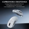 Мышка Ajazz AJ199 Carbon fiber Wireless/Bluetooth/USB White (AJ199-W) изображение 9