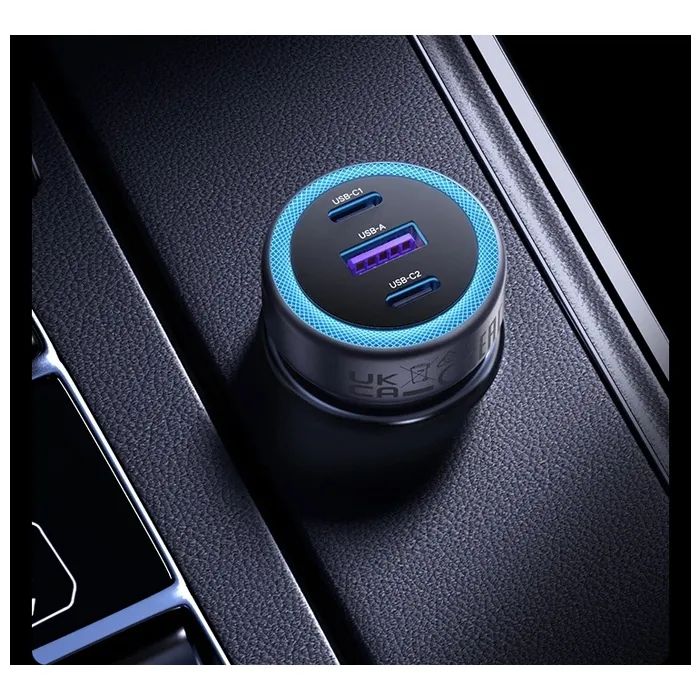 Зарядное устройство Ugreen 2xUSB-C PD30W + 1xUSB QC3.0 EC307 gray (45843) изображение 5