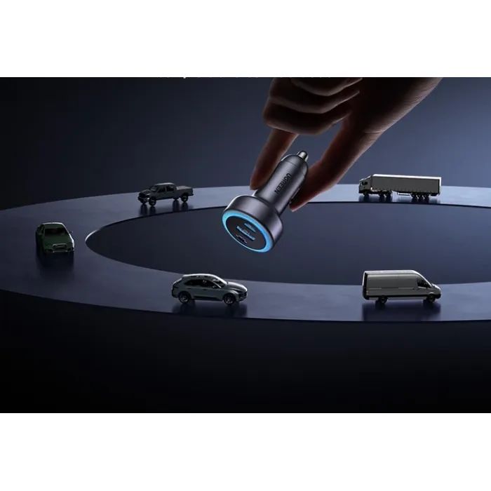 Зарядное устройство Ugreen 2xUSB-C PD30W + 1xUSB QC3.0 EC307 gray (45843) изображение 6