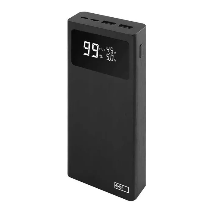 Батарея универсальная EMOS 20000mAh BETAQ 20, 22.5W, black (B0532B) изображение 2