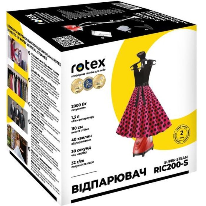 Отпариватель для одежды Rotex RIC200-S SUPER STEAM изображение 10