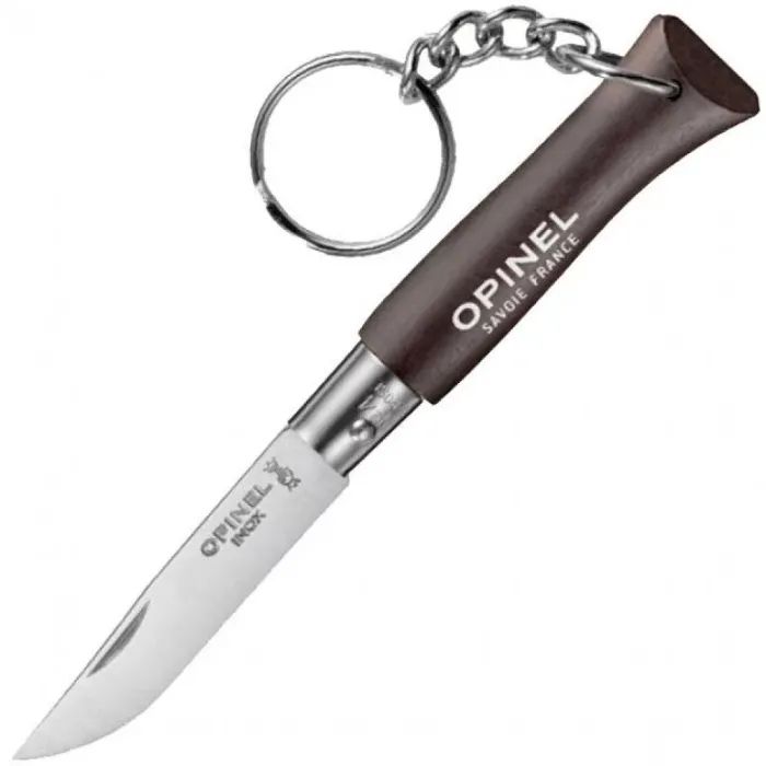 Ніж Opinel 4 Keychain Inox Dark Brown (002268) зображення 2