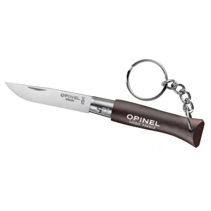 Ніж Opinel 4 Keychain Inox Dark Brown (002268) зображення 3