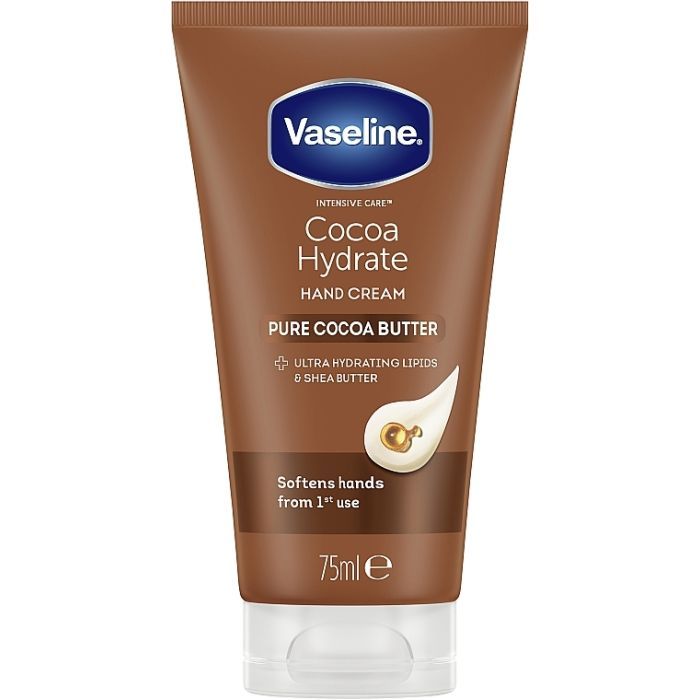 Крем для рук Vaseline Увлажняющий С какао-маслом 75 мл (8720181346514) изображение 2