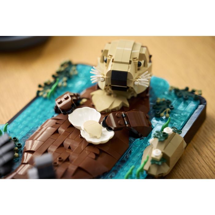 Конструктор LEGO Ideas Плавающие морские выдры (21366) изображение 11