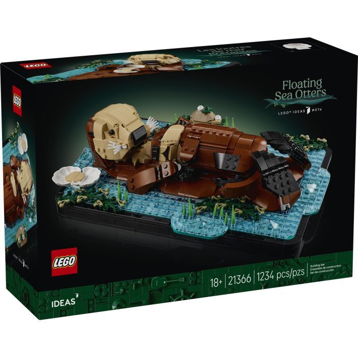 Конструктор LEGO Ideas Плавающие морские выдры (21366)