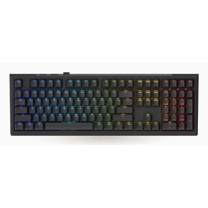 Клавіатура Ducky One X Magnetic Switch Wireless UA White (ON2408AST3-DAUSPDOECL2WW1)