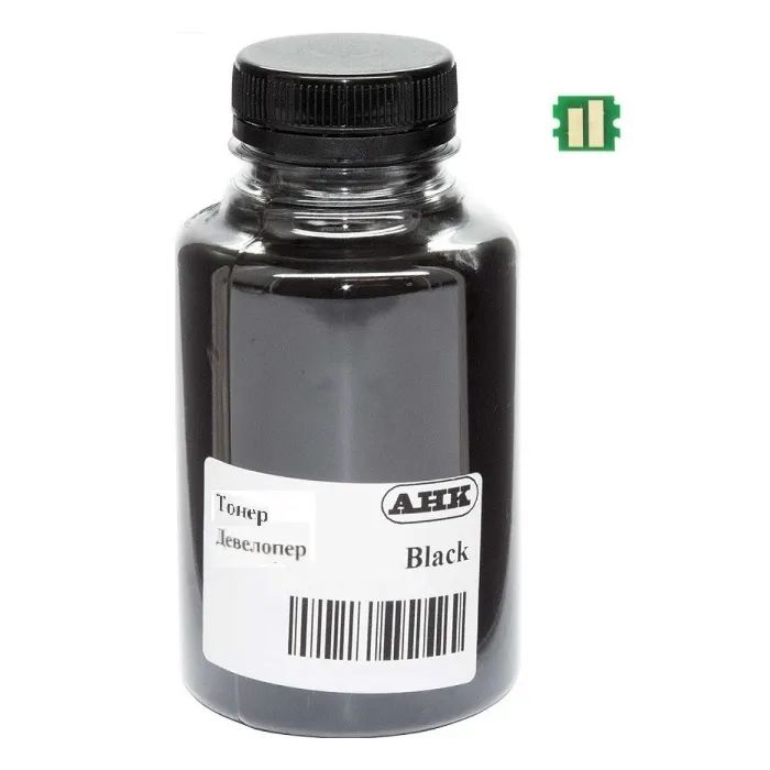 Тонер Kyocera Ecosys PA4000/MA4000, TK-5380 400г Black developer+chip АНК (50000575)