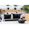 Набір посуду Ardesto Gemini Anzio, 6 предметів, чорний (AR1906AS) зображення 10