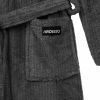 Халат Ardesto мужской Stripe, размер XL/XXL, 100% полиэстер, темный (ART2120MGX) изображение 3