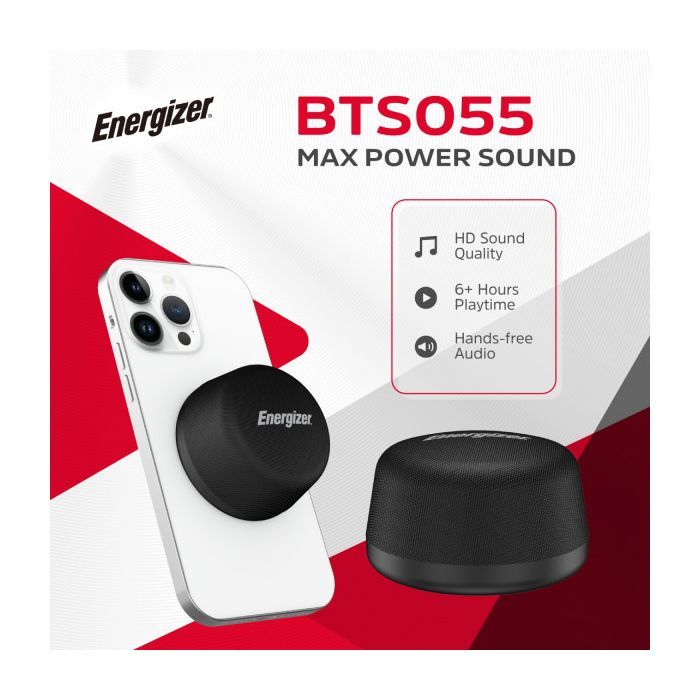 Акустическая система Energizer BTS055 Black (BTS055) изображение 5