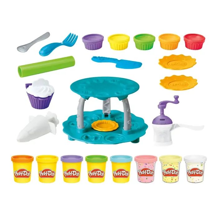 Набір для творчості Hasbro Play-Doh Вежа капкейків з масою для ліплення (G0529) зображення 3