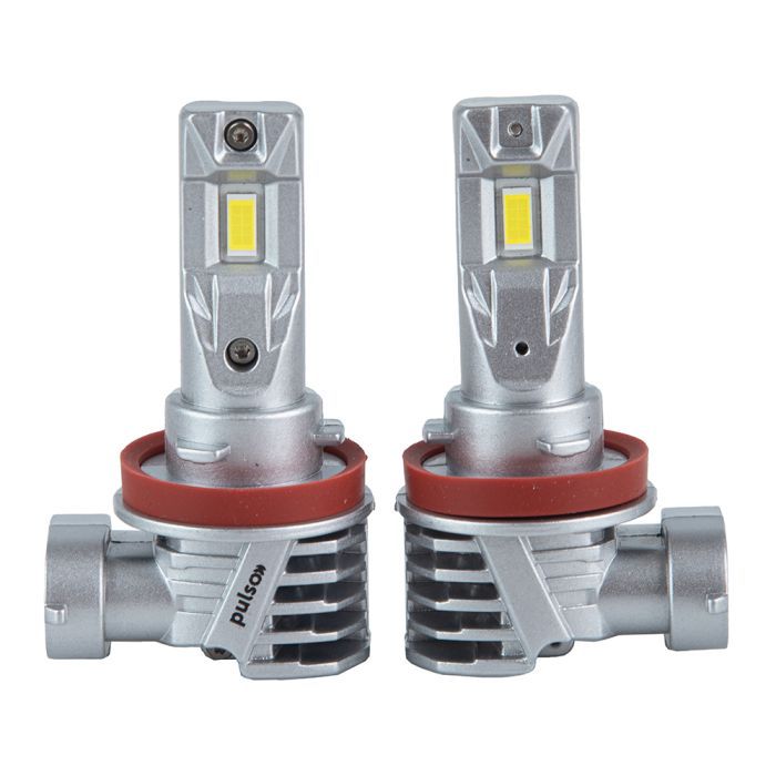Автолампа PULSO LED-chips 7535/9-18v/2x28w/6000Lm/6500K (M6-H8/H9/H11/H16)