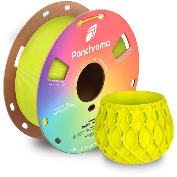 Пластик для 3D-принтера Polymaker PLA PANCHROMA MATTE 1,75mm 1kg LIME GREEN (CA04023) зображення 2