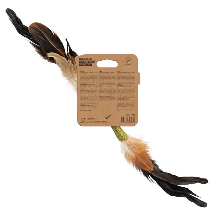 Игрушка для кошек Waucat Fun Natural Палочка 40 см (6230) изображение 3
