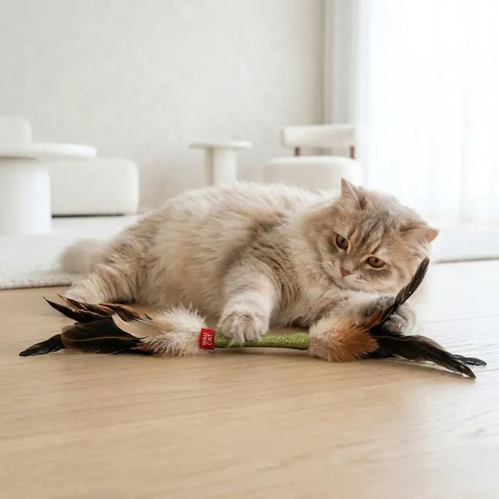 Игрушка для кошек Waucat Fun Natural Палочка 40 см (6230) изображение 4