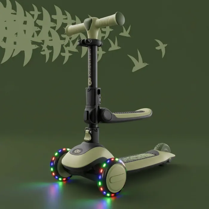 Самокат Kinderkraft Halley 2 Grassland Green (KRHALL02GRE0000) (5902533930180) изображение 12