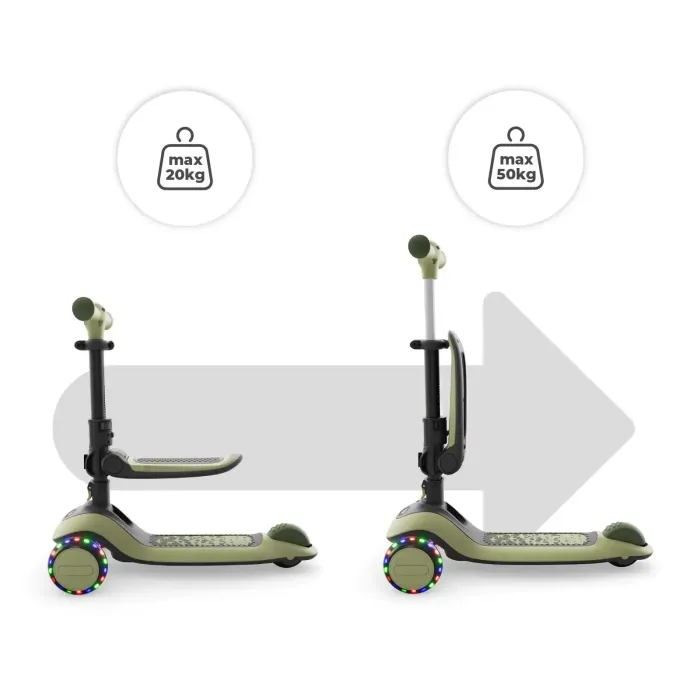 Самокат Kinderkraft Halley 2 Grassland Green (KRHALL02GRE0000) (5902533930180) изображение 4