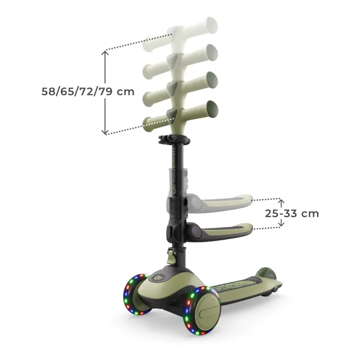 Самокат Kinderkraft Halley 2 Grassland Green (KRHALL02GRE0000) (5902533930180) изображение 5