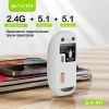 Мышка BAVIN G-K-991 RGB Wireless/Bluetooth Black (G-K-991-BK) изображение 8
