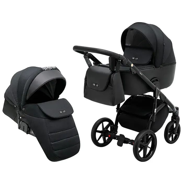 Коляска Adamex 2 в 1 Nola PS-160 бежевий / капучино (681066)