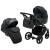 Коляска Adamex 2 в 1 Nola PS-1 чорний (681126)