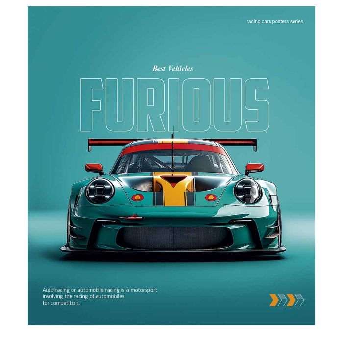Тетрадь Школярик Cars posters 96 листов линия (096-3572L)