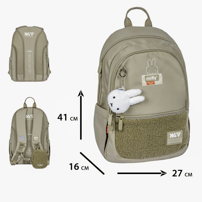 Рюкзак шкільний Yes Miffy Softness TS-113M (550318) зображення 3