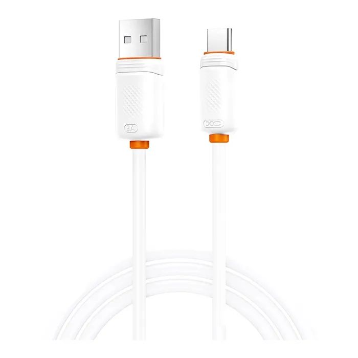 Дата кабель USB 2.0 AM to USB-C 2.0m 3A black XO (NB302-AC-2.black) изображение 3