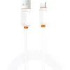 Дата кабель USB 2.0 AM to USB-C 1.0m 3A white XO (NB302-AC.white) изображение 3