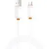 Дата кабель USB 2.0 AM to USB-C 1.0m 3A white XO (NB302-AC.white) изображение 3