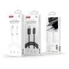 Дата кабель USB 2.0 AM to USB-C 1.0m 3A white XO (NB302-AC.white) изображение 5