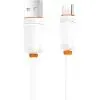 Дата кабель USB 2.0 AM to USB-C 1.0m 3A white XO (NB302-AC.white)
